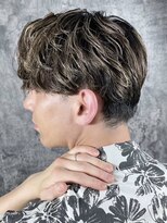 プレミアムバーバー 銀座店(PREMIUM BARBER produce by HIRO GINZA)&nbsp;ハイライト韓国風ナチュラル