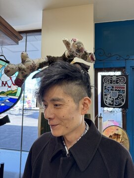 イズム(ISMS...) ツーブロックアシメスタイル！