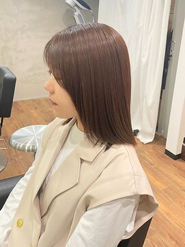 ヘアプレイスソル (HAIR PLACE SoL) 艶髪/マロンブラウン/ボブ