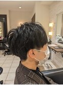 爽やかさショートマッシュスタイル