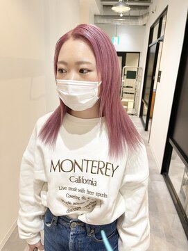 いろあそび 八王子 紫みのあるピンク
