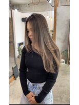 フランク(Frank)&nbsp;地毛残し【バレイヤージュ】