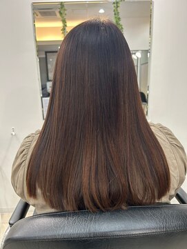 クララ バイ マニスオブヘアー(CLALA by Manis of hair) ストレートロング/チョコレートブラウン/艶髪