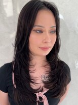 シエロビューティー(CIELO beauty) ハイライトカラーミルクティーベージュレイヤーカット