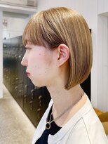 アイティー バイ アルバム 中野店(IT by ALBUM)&nbsp;ミディアムボブショートワイドバング美髪_ba520121