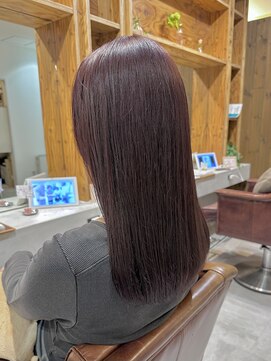 アドラーブル 駅南店(adorable) 【チェリーレッド】20代30代◎ヘルシースタイル髪質改善カラー