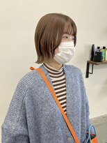 ソソ(soso)&nbsp;【soso 伊勢田】ボブ×オリーブベージュ