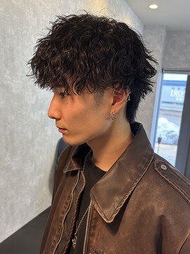 アビー(ABEY) 波巻き/メンズウルフ/刈り上げ