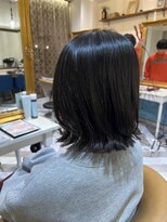ロンドアベニール 北千住(Lond avenir)&nbsp;イメチェン外ハネボブ美髪ワイドバング顔周りレイヤーカット