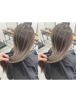 【葛西駅4分】驚きの艶と透明感であなたの理想の色味を実現！ブリーチ1回+アディクシーカラー \13,500