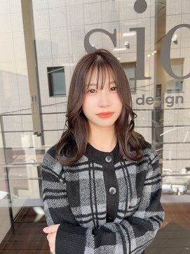 シオ ヘアー デザイン(Sio. hair design) グレージュカラー