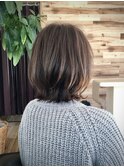 ボブベース。ナチュラルに外はね。