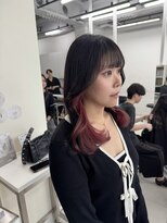 アライブ ハラジュク(ALIVE harajuku)&nbsp;【ALIVE るねこ】 ポイントで可愛いインナーカラー