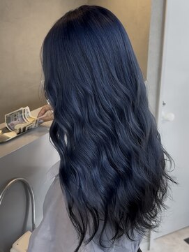 ジゼル 小倉(GiseL) ブルー/裾カラー