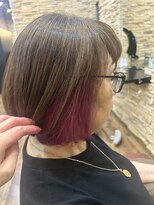 アンフィ 金沢文庫(Anphi)&nbsp;白髪ぼかし　ミルクティーカラー