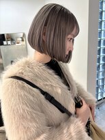 ペレ アネックス 大阪梅田茶屋町店(PELE ANNEX)&nbsp;ミディアムヘア/暗めカラー/グランマッシュ/梅田