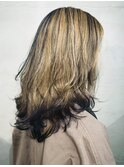 トリートメントハイライト髪質改善ブリーチ前髪20代30代