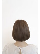 ビーヒアナウ N゜03 金沢駅西店(BE HERE NOW)&nbsp;ナチュラルボブ×前下がりボブ×ストレートボブ20代30代40代