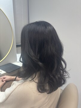 アオ 花咲町(a-o) チャコールブラウンでオシャレ感up♪