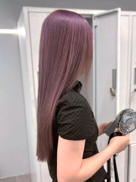 ジゼル 梅田(GiseL) ブリーチ ダブルカラー ハイライト ハイトーン 透明感 10代20代