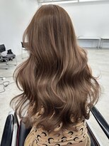 サイン 表参道(SIGN)&nbsp;ハッシュカット顔周りミディアムレイヤーカット表参道髪質改善♪