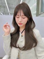 リアンバイアリュール(Lian by Allure) 大人可愛いオリーブブラウン*まとまるレイヤーカット前髪カット