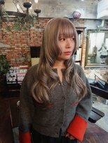 アンリ(Henri)&nbsp;【かしむら】ブリーチ/ブリーチカラー/ケアブリーチ/暖色カラー