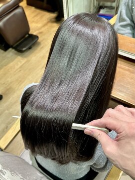 ヌフ(neuf) 髪質改善縮毛矯正【池袋/イメチェン/艶髪】