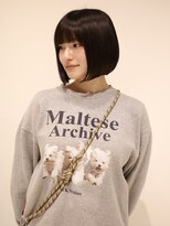 ウィム(wim)&nbsp;『パツっとボブ』切りっぱなしボブ/顎ラインボブ