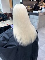 ベレーザ 川越(Beleza)&nbsp;ba17899_ホワイトブロンドケアブリーチカラー髪質改善ストレート