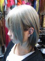 トリックストア(TRICK STORE) アッシュブラウンONアッシュミルクティー 耳かけでオシャレに