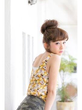 ピケ(pique) お団子風ヘアアレンジ☆