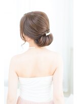 ヘアメイクサロン シャルメ(Hair Make Salon CHARMER) 結婚式☆二次会☆シンプルシニヨン