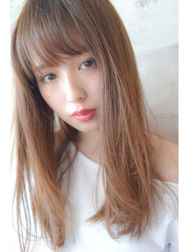 ミラレスカ 栄(MIRA RESCA) ミラレスカ栄 前髪パッツンの切りっぱなしボブbyウラタニ