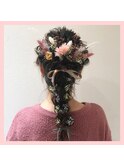 卒業式ヘアアレンジ