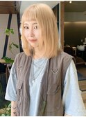 【fev_riku】ホワイトブロンド