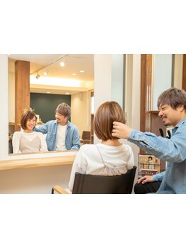 《自分だけのプライベートサロン》じっくり相談できるから、周りの目を気にせず安心してずっと通える…♪