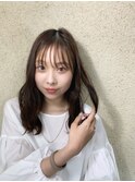 韓国風パーマ　ヨシンモリスタイル