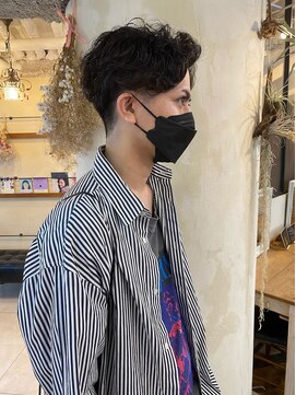 アリスバイアフロート 自由が丘(ALICe by AFLOAT) ウェーブカール ナチュラルセンターパート