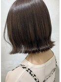 切りっぱなしボブ
