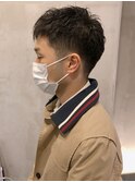 サイドグラデーションアップカット y