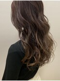 20代30代40代大人可愛い★グレージュ白髪染めロング