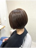 くびれボブ×ミルクティーベージュ