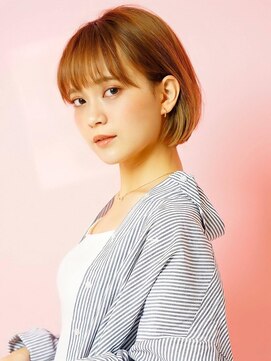 アグ ヘアー ネイビー 鶴岡東原店(Agu hair navy) 《Agu hair》大人かわいい艶ボブ