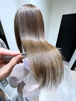 ロウ 吉祥寺(ROW)&nbsp;艶髪ヴェールカラー＋髪質改善【吉祥寺/髪質改善】