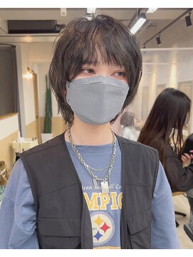 サンド 鹿児島中央(sand) @sei___sandインナーカラー/ウルフカット/鹿児島中央駅