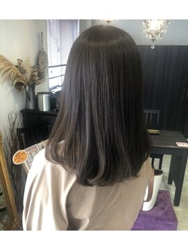 マイ ヘア デザイン 岡崎(MY hair design) 前髪/マチルダボブ/ピンクベージュ/インナーグレージュ/岡崎