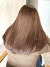 【髪質改善カラー&トリートメント】ケアカラー＋髪質改善トリートメント