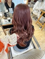 ネオリーブ チロル 横浜西口店(Neolive CiroL.)&nbsp;ピンクカラー ラベンダー ハイトーン ケアブリーチ