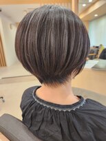 バンズ 名古屋金山(ban’s)&nbsp;◇丸み爽やかショートボブ◇